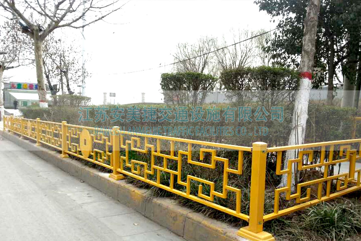 咸陽市道路護欄、綠化帶護欄工程