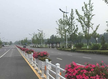 花箱護欄起著隔離大作用